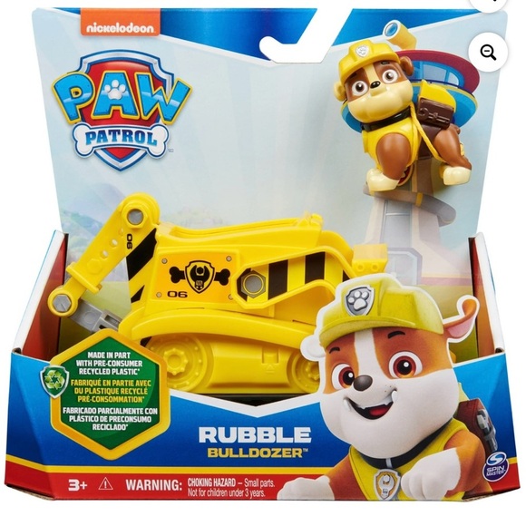 PAW Patrol, Rubble’s Bulldozer, Marshall’s Firetruck & Rocky Recycle Truck - Picture 11 of 13